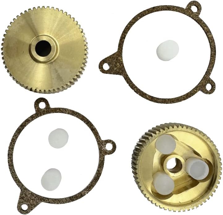 Headlight Motor Repair Kit HD Brass Gear Upgraded Compatible with Chevy Corvette 1988-1996, 16507923 16507924 16507925 16507926 1651005