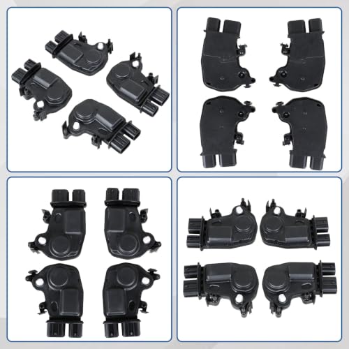 Image of WFLNHB 4Pcs Door Lock Actuator Front and Rear Left Right Replacement for Acura TL 2002-2006 Replacement for Pilot 2003-2008 72155S6AJ11