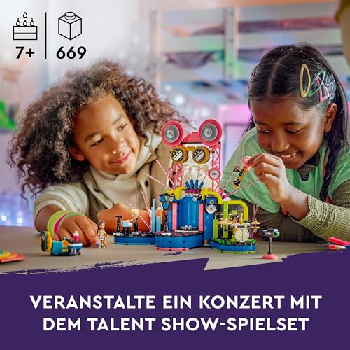 Image of LEGO Friends Heartlake City Music Talent Show Set for Kids 42616