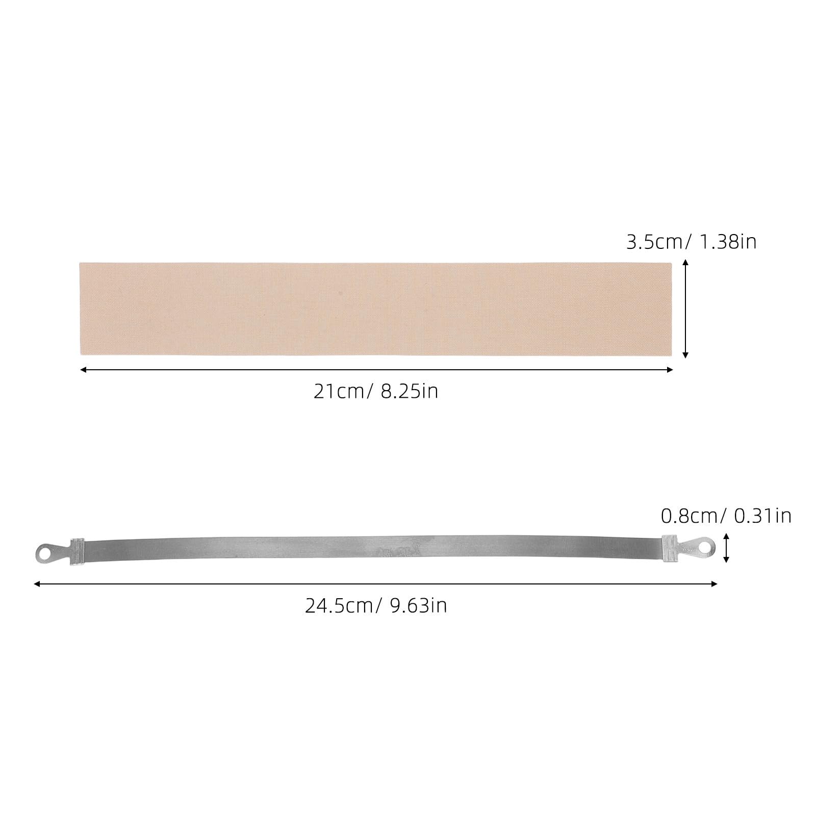 FUOYLOO Elemento Calefactor y Tira Calefactora 245 MM X 8 MM Kit de 4 Piezas para Selladora Bolsas Plástico Cable Calefactor Rápido para Envasado en Cocina y Hogar