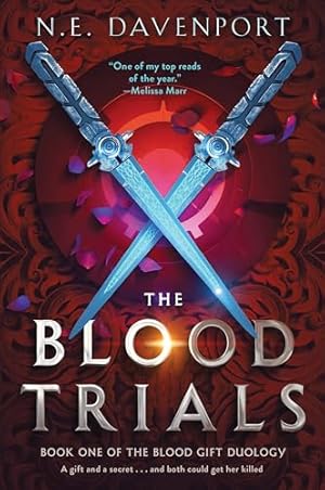 Book cover The Blood Trials (The Blood Gift Duology, 1)