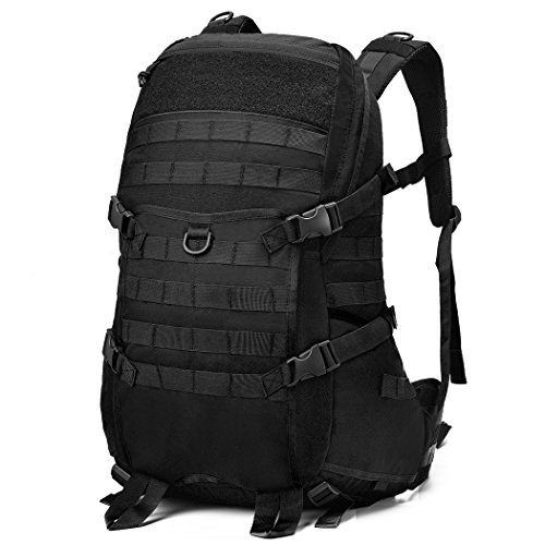 Mountaintop Erwachsene WT0077heiseDE1 Rucksack, Schwarz, 38 x 17 x 53 cm