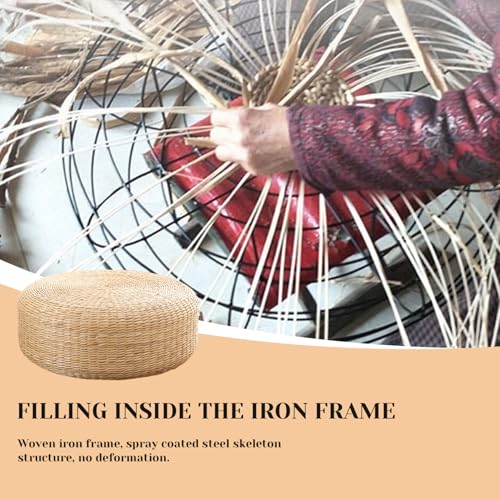 Coussin de sol tatami anti-douleur assise ferme 40,6 cm salon et méditation - 3