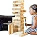 Produktbild aGreatLife Holz Wackelturm XXL - Riesiger Holz Stapelturm mit 56 Teilen ganze Familie! Indoor oder Outdoor Spielen - Holzturm beliebte Spieleklassiker für klein und groß