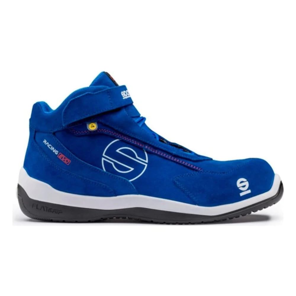 Sparco Unisex's Teamwork Scarpa Antinfortunistica Da Lavoro-Alta Per Uomo E Donna-Racing Evo-S3 SRC ESD Fire and Safety Boot