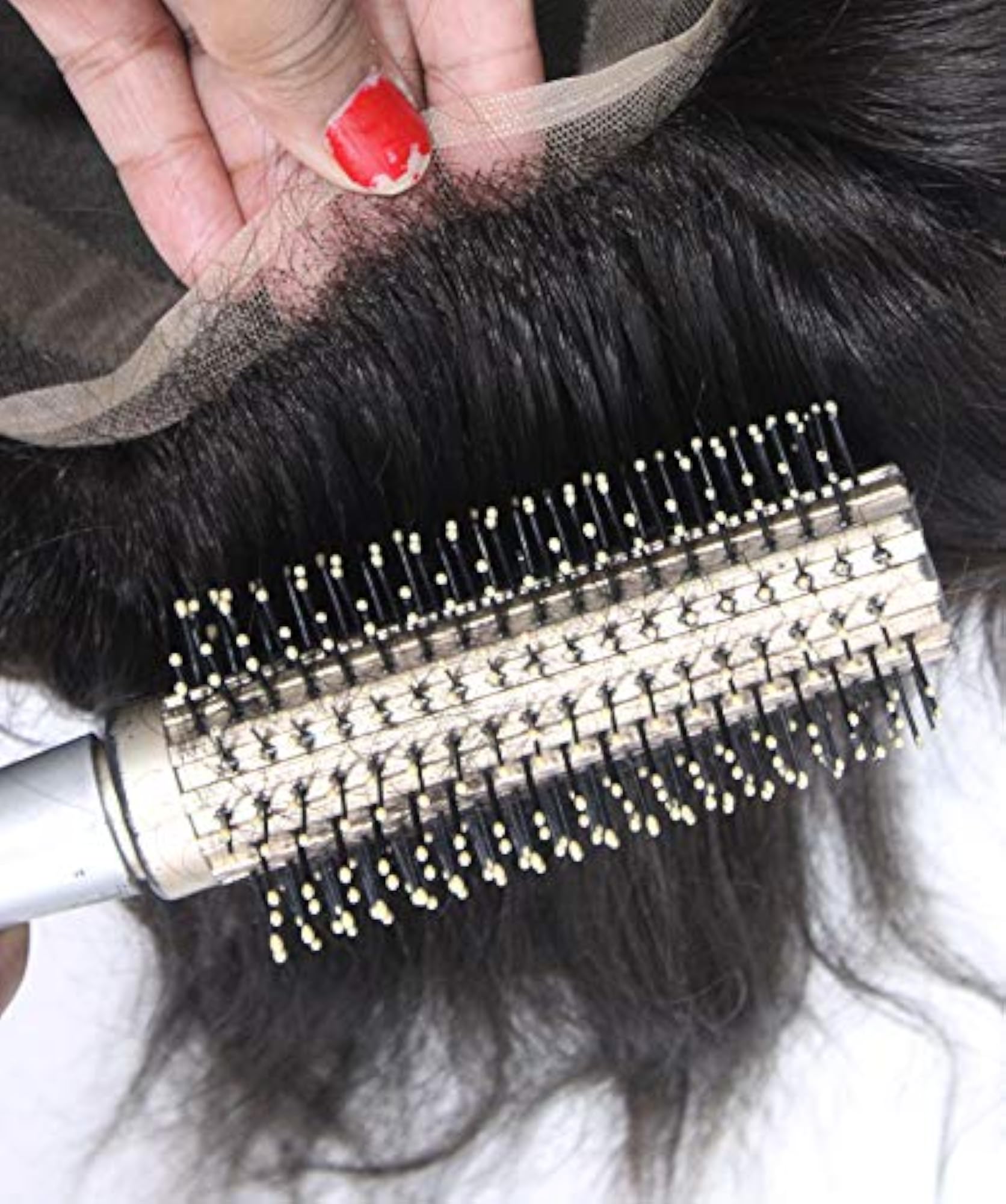 Men's Human Hair System Front Lace Hair Wig Patch