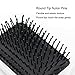 Hair Brush Set Anti Static Massage Vent Hair Brush Detangling Brush with Wide-toothed-comb Paddle Brush for Women Men Multicolored Silver Colour…