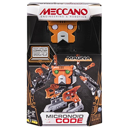 Meccano-Erector - Micronoid Code Magna Programmable Robot Building Kit #TOP7