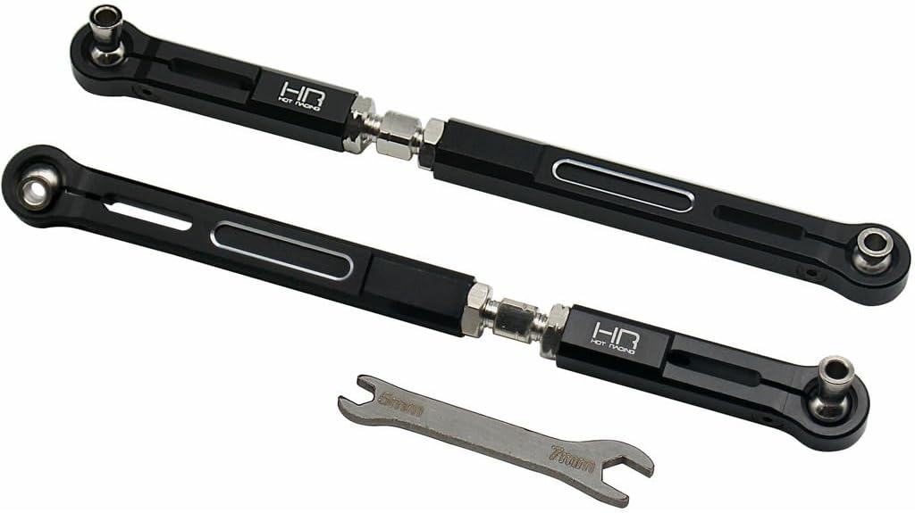 Hot Racing XMX49A01 Adjustable Steering Turnbuckles Toe Links TRA