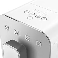 Vista 4 de Smeg Máquina de café completamente automática blanca