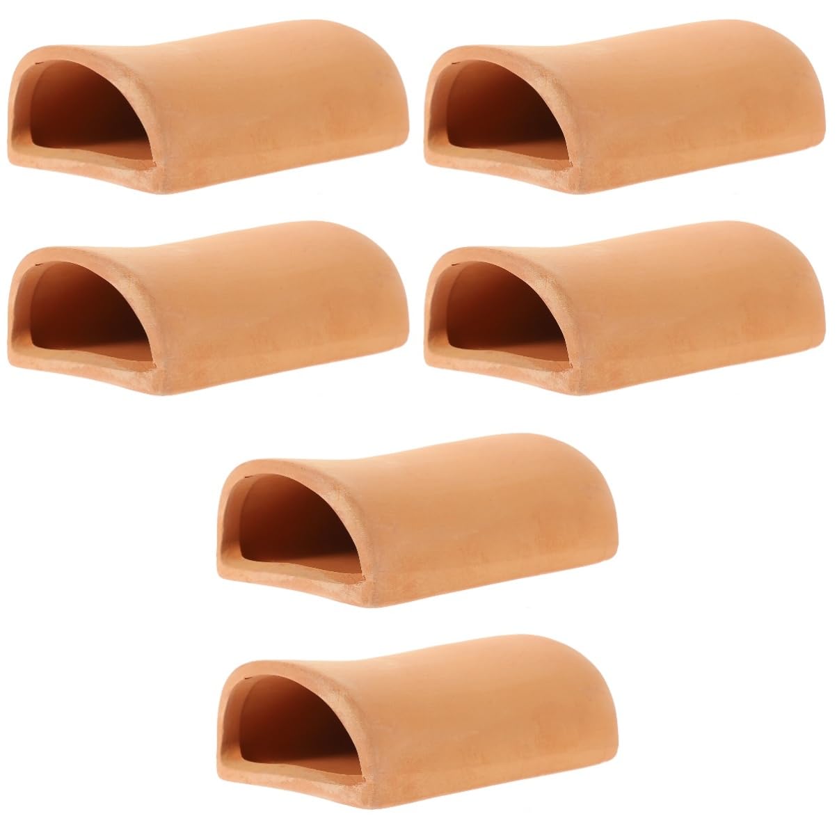POPETPOP 3 Juegos Incubadora De Peces Refugio para Camarones De Acuario Cueva del Tanque De Peces Adornos Pecera Accesorios Pecera Decoración Decorativa del Acuario Cerámica 2 Piezas * 3