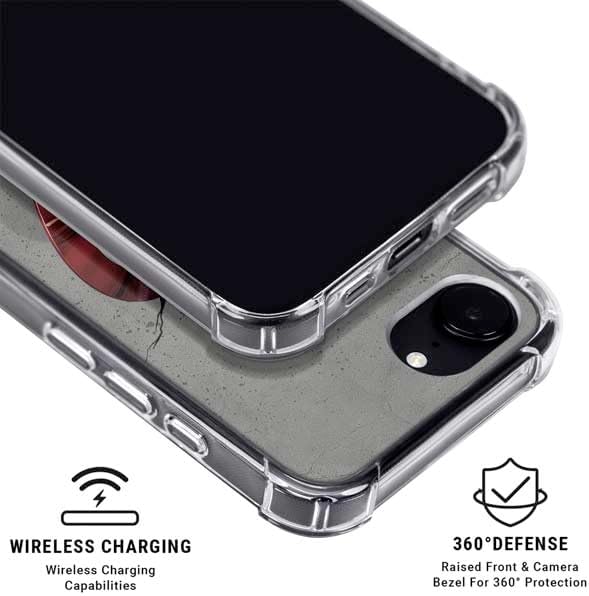 Skinit Phone Case Compatible with MagSafe iPhone 16e - Officially Licensed Marvel Captain America Shield Break Design