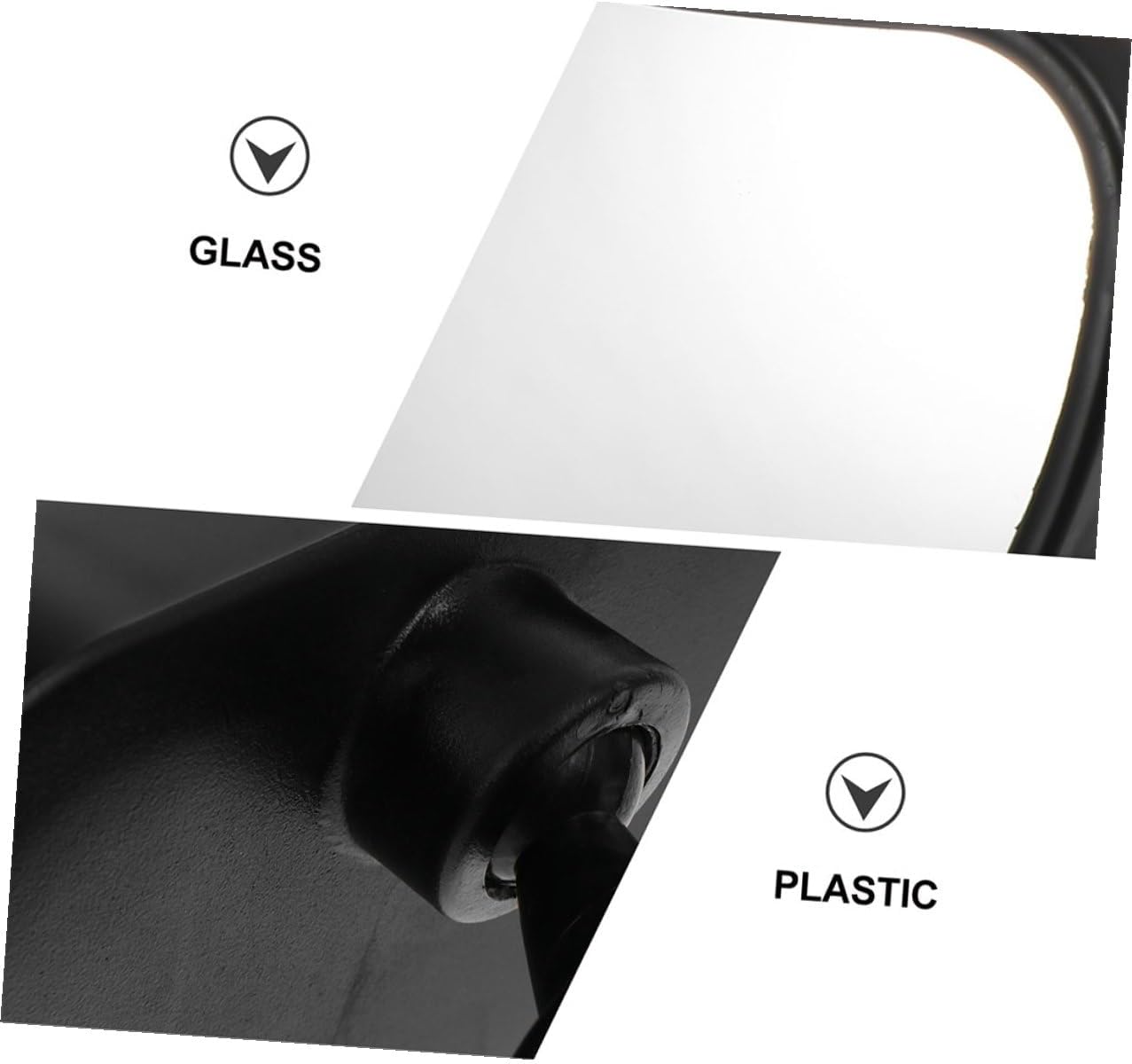 CHILDWEET 2pcs Backseat Mirror and Rear Mirror for Car Seat 360° Adjustable Shatterproof with High Clarity for Backseat Monitoring
