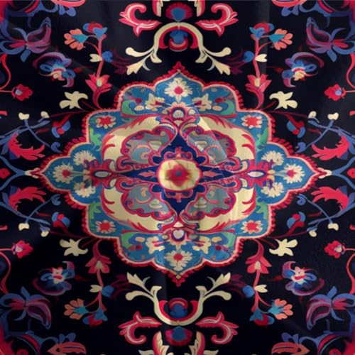 Housse de couette mandala 200x200 parure de lit bohem - 8