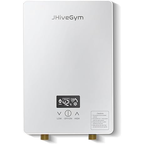 4500W Tankless Water Heater with Digital Display