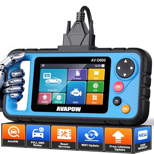 AVAPOW AV-D600 OBD2 Scanner  - Detailed View