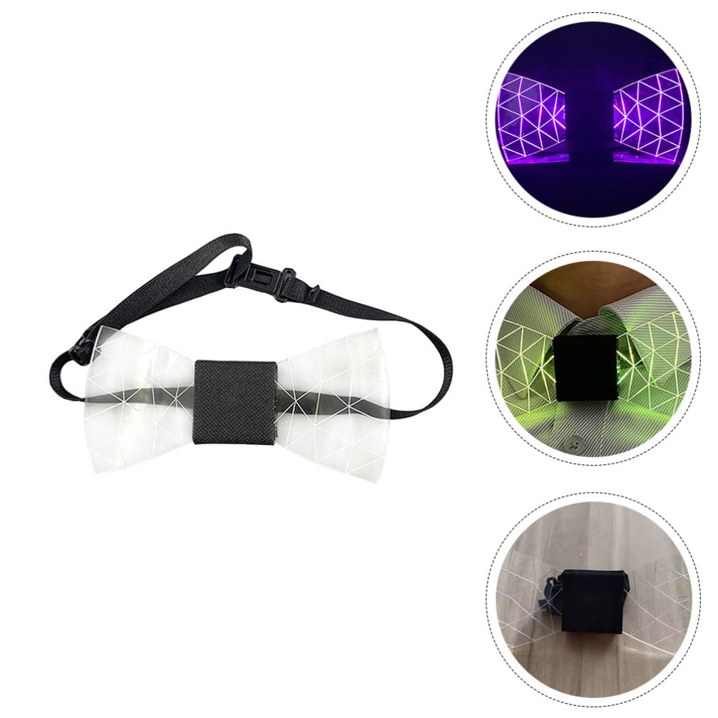 Alipis 1stück Bow Tie Für Festivals Und Partys Leuchtende Fliege Mit Einzigartigem Design Für Halloween Tanzveranstaltungen Und Besondere Anlässe Perfektes Zubehör Für Festliche