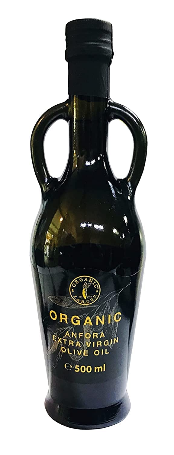 Organic Larder Tunisian Extra Virgin Olive Oil Anfora 500ml