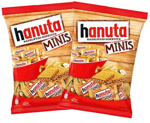 See full amazon price history chart for Ferrero Hanuta Minis Hazelnut Chocolate Wafers Authentic Italian Snacks 200G (Pack Of 2) Ferrero Hanuta Minis Hazelnut Chocolate Wafers Authentic Italian Snacks 200G (Pack Of 2) (B0CCMD2KJG) Amazon Price History, Amazon Price Tracker
