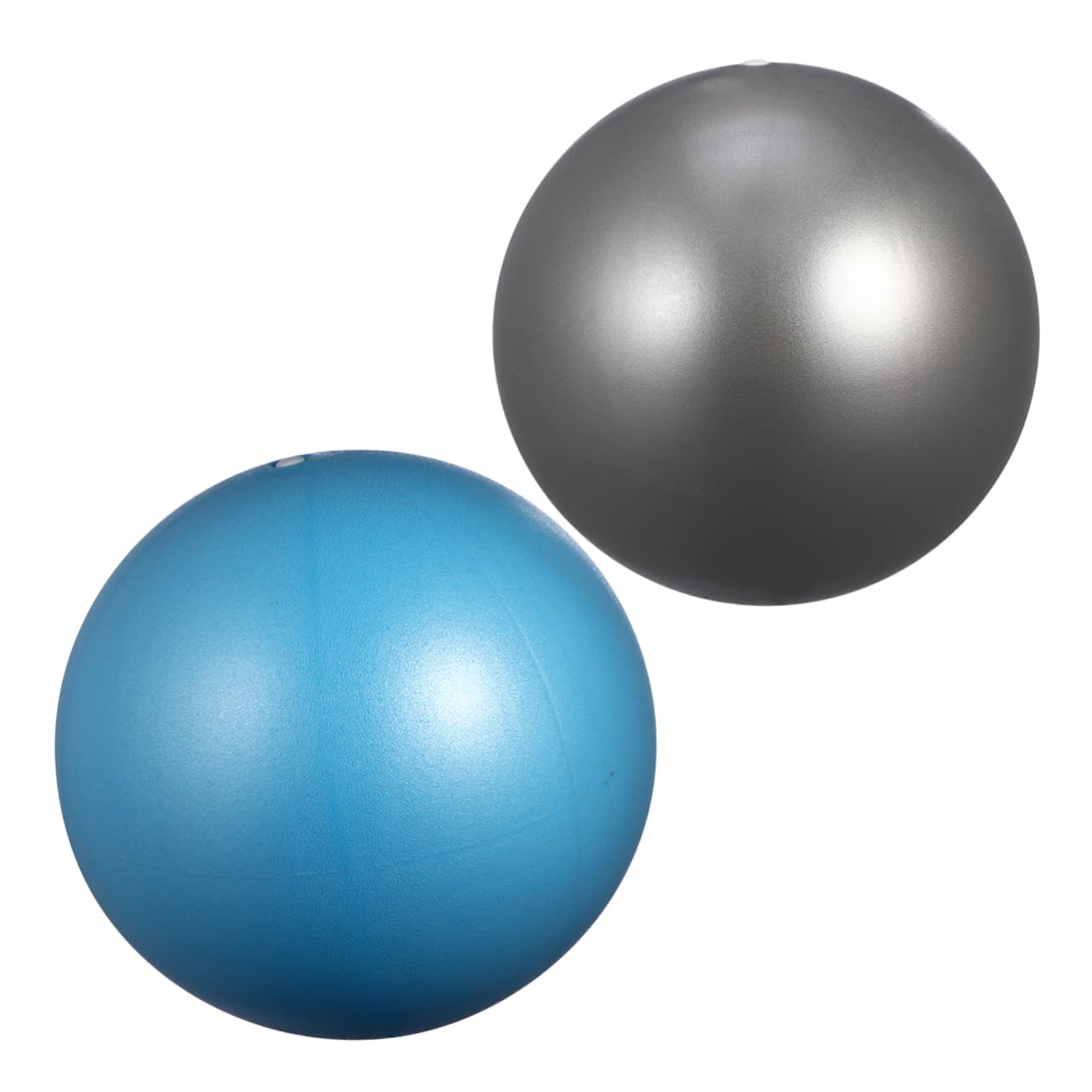 Kisangel Thick PVC Yoga Balls 2 Pcs Set Large Exercise Balls for Balance Fitness Pilates Home Gym