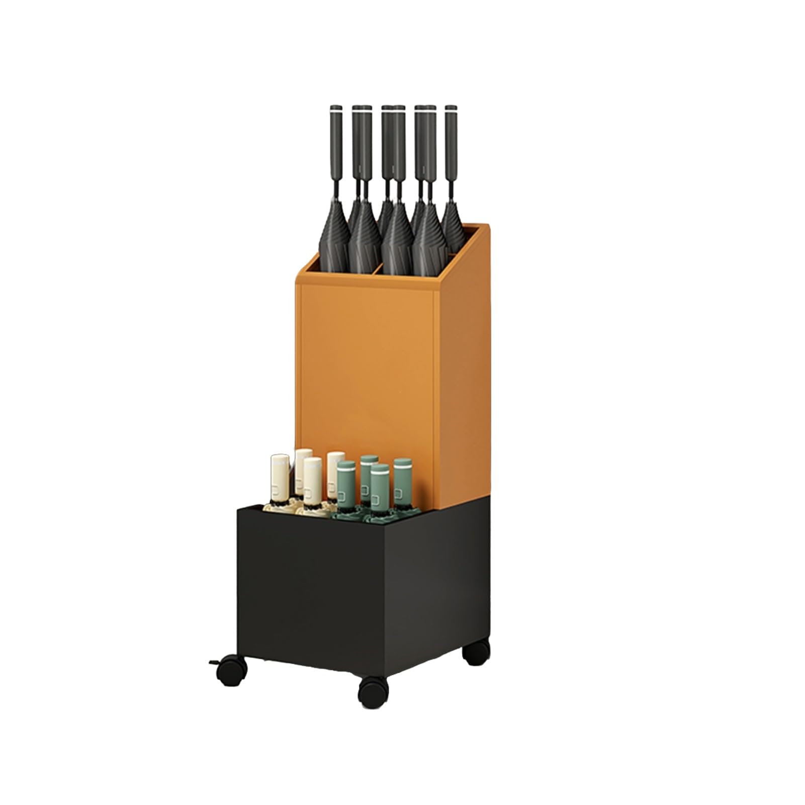 HYLYGFH Freestanding Umbrella Holder Stand for Entryway - Stylish, Durable nizer for Home & Office - Space-Saving Storage Solution for All Umbrellas