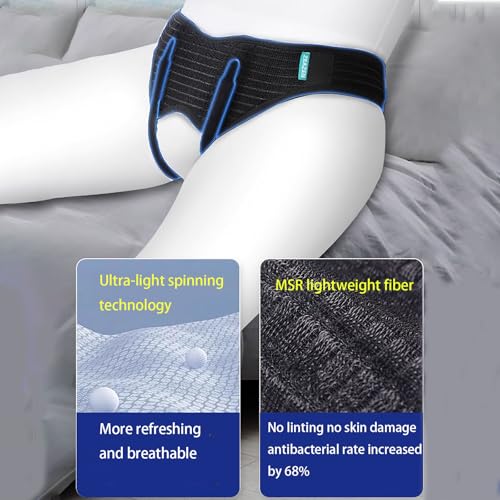 Faja para Hernia, Banda de Soporte para Hombre, Banda Abdominal Ajustable Talla L miniatura 5