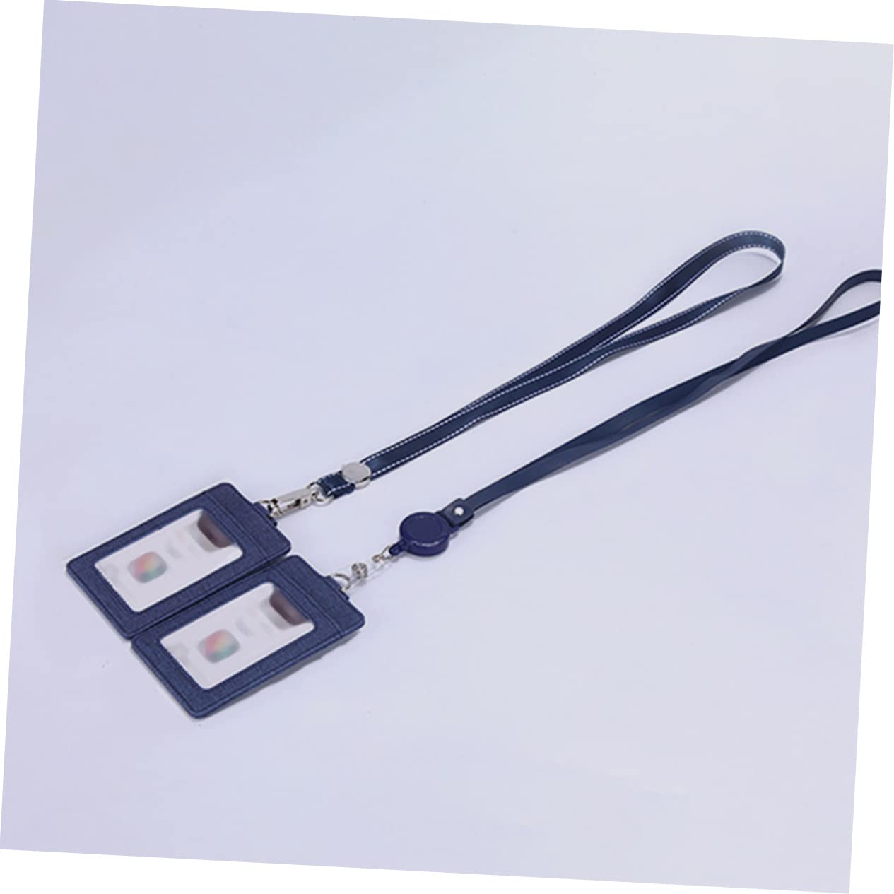 SHINEOFI 9stücke Teiliges Pu Badge Holder Mit Abnehmbarem Lanyard Wasserdichtes Kartenetui Für Ausweise Buskarten Und Kreditkarten Für Mitarbeiter Studenten Und Veranstaltungen