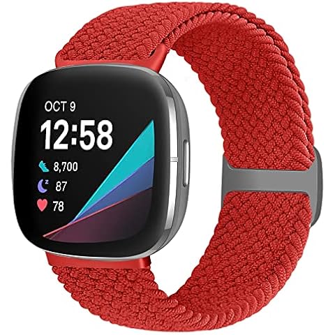 enkic Braided Straps for Fitbit Versa 3/Sense Cover