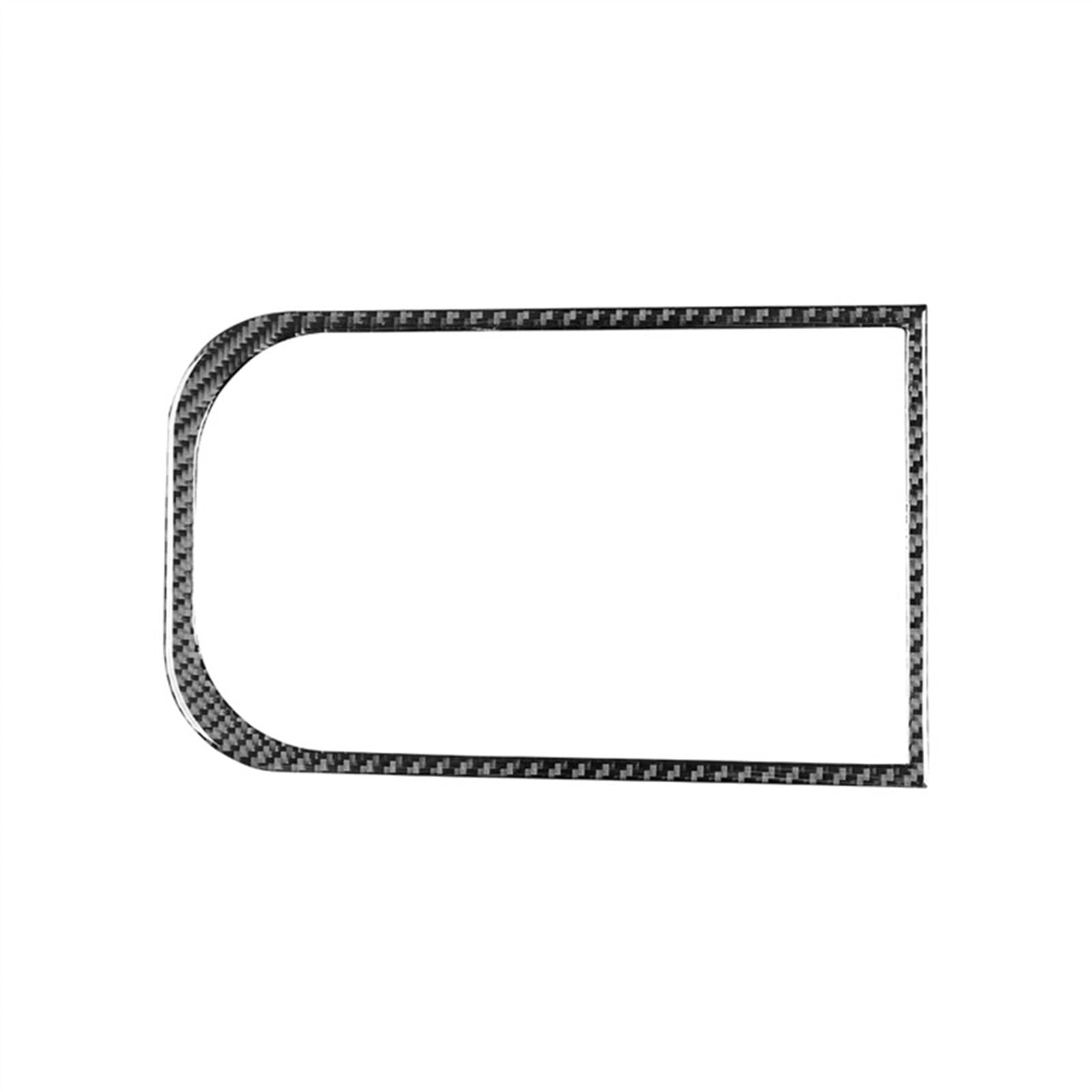 Hmjdz Carbon Fiber Black Car Part For H-Onda For Crv 2007 2008 2009 2010 2011 Accessories Carbon Fiber Interior Car Center Armrest Box Outer Frame Cover Trim Sticker