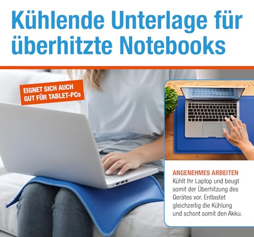 TELE WELT Selbstkühlende Gelmatte [2 Stunden Kühldauer] Kühlmatte - Kühlmatte für Katzen und Hunde - Cooling mat - Kältematte