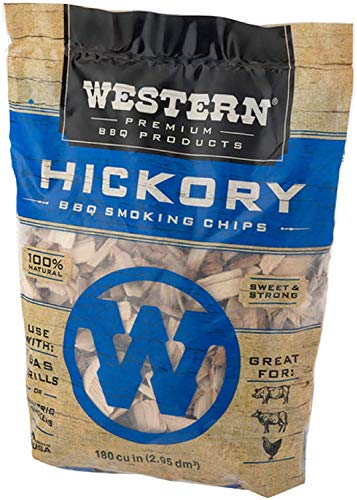 Western Popular Bbq Smoking Wood Chip Variety Pack Bundle (3) - Popular Flavors - Apple & Hickory, With Cherry #TOP5