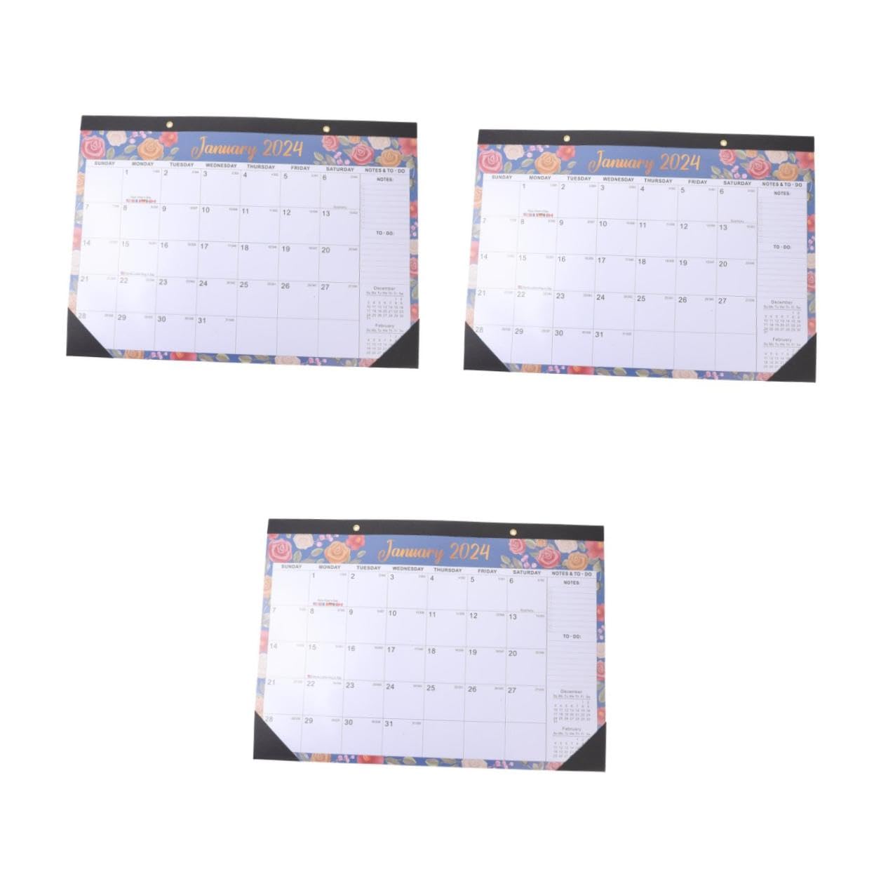 Operitacx 3 Pz Programma 2022 Calendario da tavolo 2022 2023 Calendario delle note 2022 mese agenda scrivania obx calendar calendario per uso domestico calendario da parete multifunzionale
