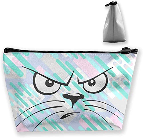 Preisvergleich Produktbild Unhappy Kosmetiktasche mit Katzengesicht, tragbar