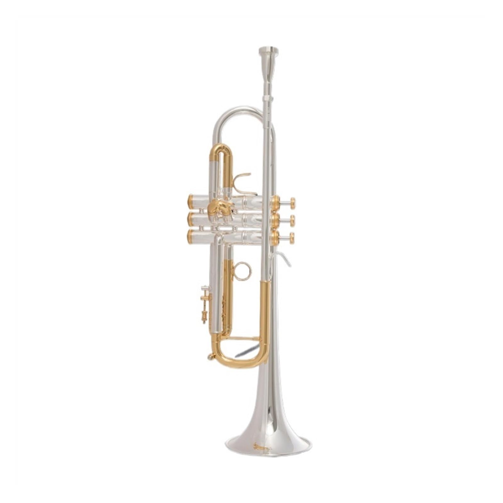 trąbka instrument Trąbka B Profesjonalny zespół do instrumentów dętych blaszanych posrebrzany w kolorze złotym
