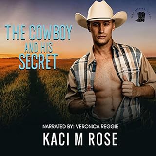 The Cowboy and His Secret Audiolibro Por Kaci M. Rose arte de portada