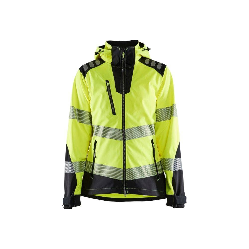 BLAKLADER Veste Softshell Haute Visibilité Femme