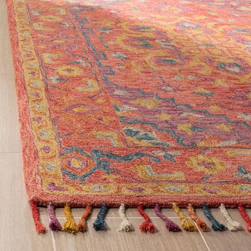 Image of Hand Tufted Premium Rug Premium Wool Carpet for Living Room Bedroom and Hall Size 12x16 Feet Color Multi