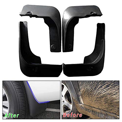 Muchkey no dril car mud Flaps for Toyota Camry 2015 2016 2017 Sedan Splash Front and Rear Guards 4pcs/Set