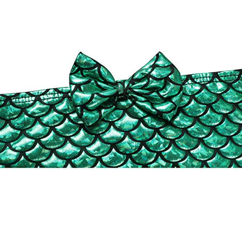 TFJH E 3PCS Kids Girls Swimsuit Bathing Suits Bikini Fish Tail Set 3-10Years4