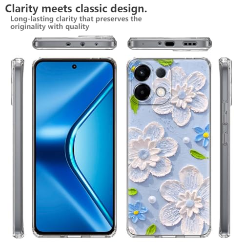 Image of Fashionury Back Cover for Oppo K13 5G Designer, Printed,Transparent,Flexible, Silicon -D3165