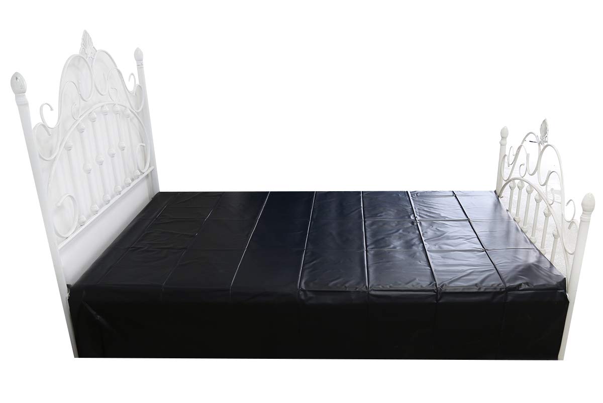 PVC Simulation Latex Drap de Lit Imperméable Multifonctionnel pour Intérieur et Extérieur - Sexe Lit à Eau