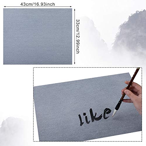 Dianelhall 6 Pcs Water Writing Cloth for Calligraphy Practice, 17x13 in by Dianelhall - Used condition - Image 2