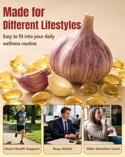 Gomerton Aged Garlic Extract Softgels
