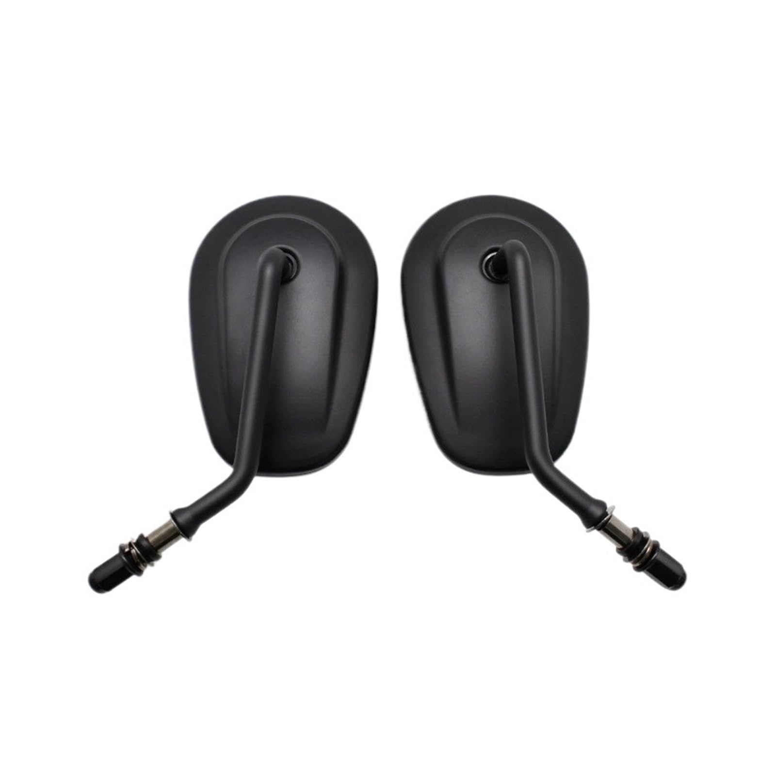 Specchietto Retrovisore Moto In Lega Di Alluminio Per Ha&rley Davidson Street Sportster 883 Softail, Specchietto Laterale Cromato Nero Specchietti