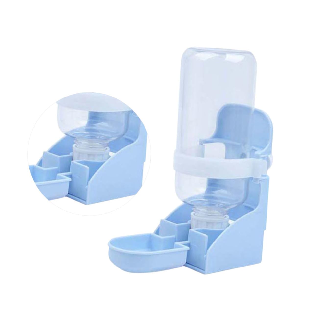 Beavorty 2 Hasen Wasserflasche Aufrollen Hamster Wasserflasche Aufhängen Hamster Trinkbrunnen Trinkflasche Haustier Haustier Futterspender