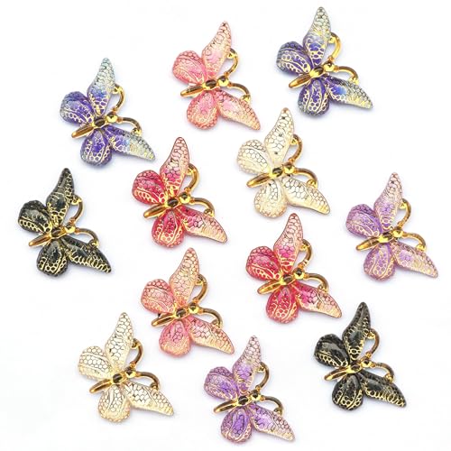 Aimants Frigo Décoratifs Papillon 3D – 12 Pièces Magnets...