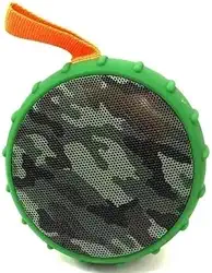 Caixinha de Som à Prova D'água TWS - Mini Caixa Som Bluetooth 5.0 para Piscina, Praia e Viagens(VERDE CAMUFLADO)