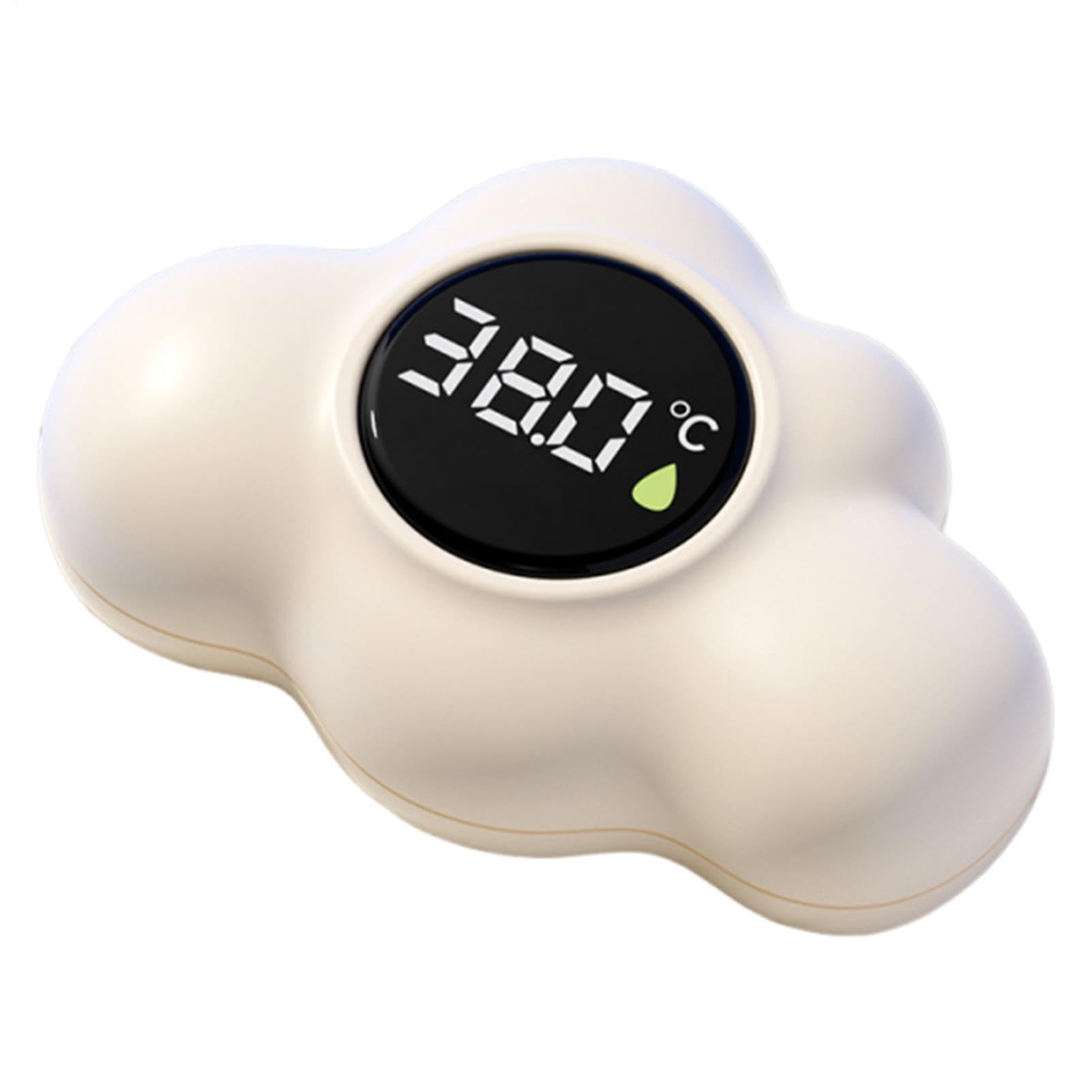 Nuages Thermomètre Numérique de Bain Pour L'eau Avec Affichage LED Thermometre Flottant Jouet De Température De Bain Pour Les Petits Enfant Baignoires Piscines