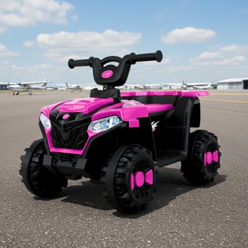 Mini Quadriciclo Elétrico Infantil Bateria 6V com Luz e Som