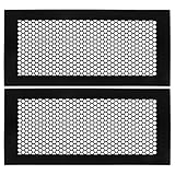 POPETPOP Cubierta de Ventilación de Silicona para Rejilla de Piso 4×10 Pulgadas Juego de 2 Piezas Flexible y Antideslizante Deflector para Calefacción por Conductos Adecuado para